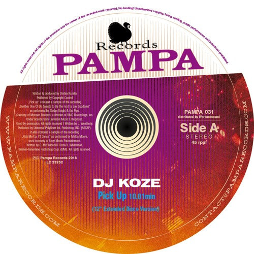 Dj Koze - Pick up (2023 Repress 12-inch maxi-single)