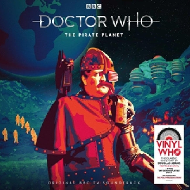 Doctor Who - Doctor who - the pirate planet (.. Planet / Sky Demon Splatter Vinyl, Coloured Vinyl, High Quality LP)