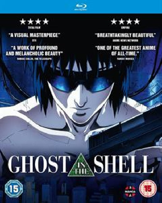 Manga - Ghost in the shell (Uk Version /Cast: Atsuko Tanaka, Akio Otsuka blu ray movie)