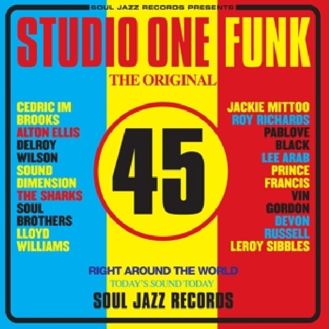 V/A (Various Artists) - Studio one funk (Soul Jazz Records Presents / Red CD, Slipcase CD)