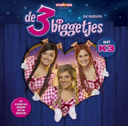 K3 - De musical de 3 biggetjes (5941764 CD)