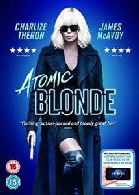 Movie - Atomic blonde (Uk Version /Cast: Charlize Theron, James McAvoy DVD movie)