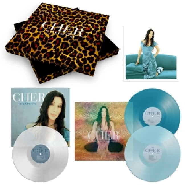 Cher - Believe (25th Anniversary Clear/Sea Blue/Light Blue Vinyl, Coloured Vinyl LP)