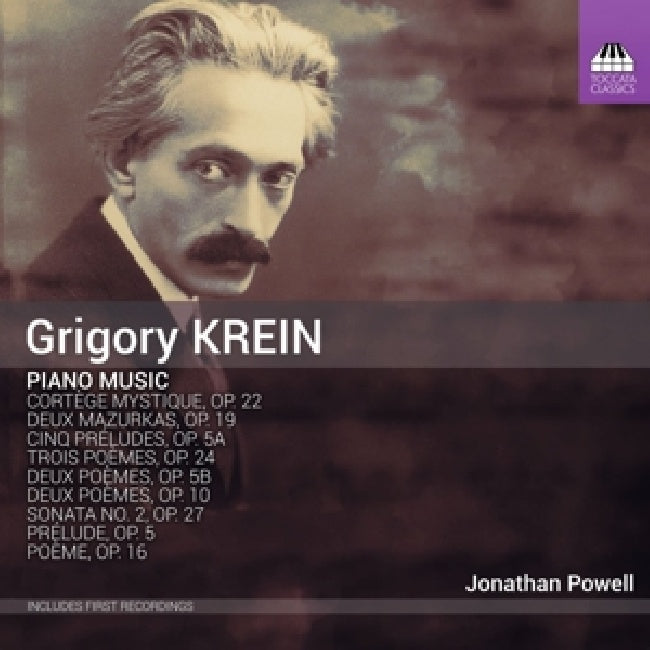 Jonathan Powell - Grigory krein: piano music (CD)