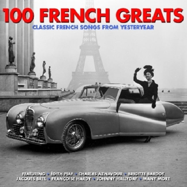 V/A (Various Artists) - 100 french greats (Classic French Songs From Yesteryear CD)