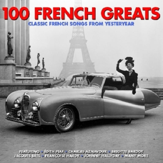 V/A (Various Artists) - 100 french greats (Classic French Songs From Yesteryear CD)