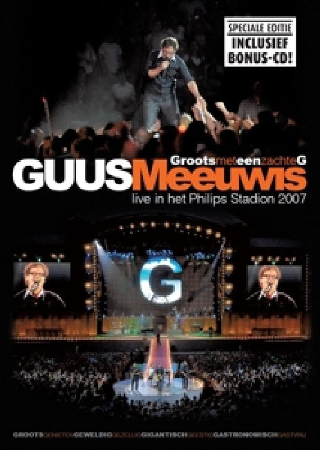 Guus Meeuwis - Groots met een zachte g (Pal/All Regions - Dvd + CD DVD movie)