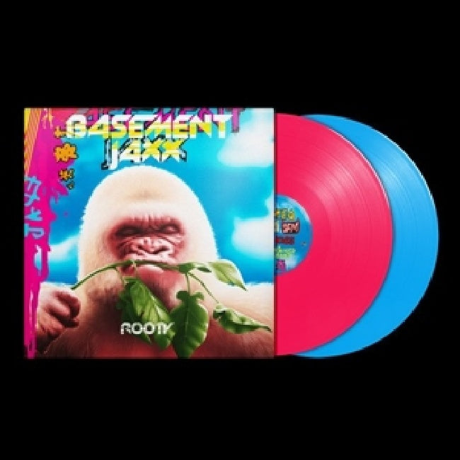 Basement Jaxx - Rooty (Disc 1 -Pink.  Disc 2 -Blue, Coloured Vinyl LP)