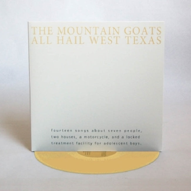 Mountain Goats - All hail west texas (.. West Texas /Yellow Vinyl, Coloured Vinyl LP)