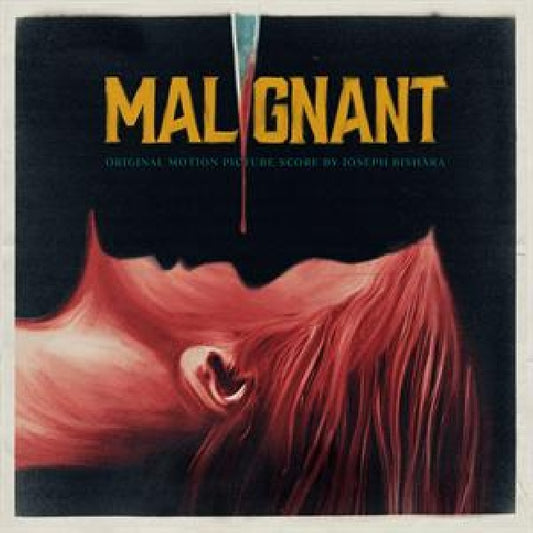 Joseph Bishara - Malignant (Blood Red With Gold Blade & Cold Blue Splatter Vinyl, Coloured Vinyl, Insert, Gatefold Sleeve LP)