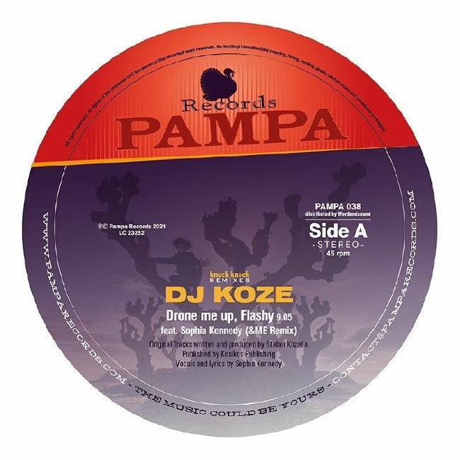 Dj Koze - Knock knock remixes (2023 Repress 12-inch maxi-single)