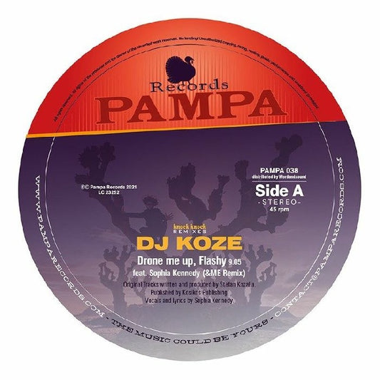 Dj Koze - Knock knock remixes (2023 Repress 12-inch maxi-single)