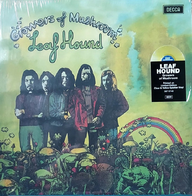 Leaf Hound - Growers Of Mushroom - YELLOW (Yellow, Transparent, Coloured Vinyl, Rsd, Limited Edition LP)