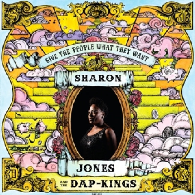 Jones, Sharon & the Dap-Kings - Give the people what they want (.. They Want // European Version W/Digital Bonus Track, Coloured Vinyl LP)