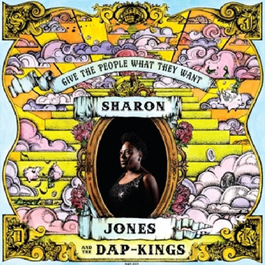 Jones, Sharon & the Dap-Kings - Give the people what they want (.. They Want // European Version W/Digital Bonus Track, Coloured Vinyl LP)