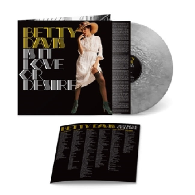 Davis, Betty - Is it love or desire (.. or Desire / Silver Vinyl, Gatefold Sleeve, Coloured Vinyl LP)