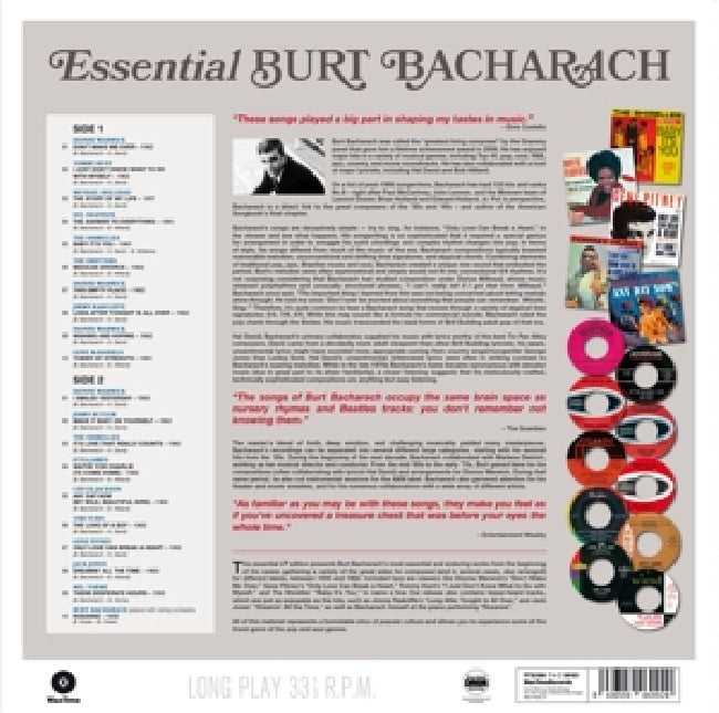Burt Bacharach - Essential (Celebrating 95 Years of Burt Bacharach / 180gr. LP)