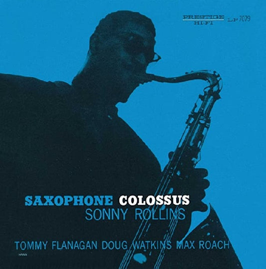 Sonny Rollins - Saxophone colossus (180gr./ Blue Vinyl/ Incl. Unique Sticker, High Quality, Coloured Vinyl LP)