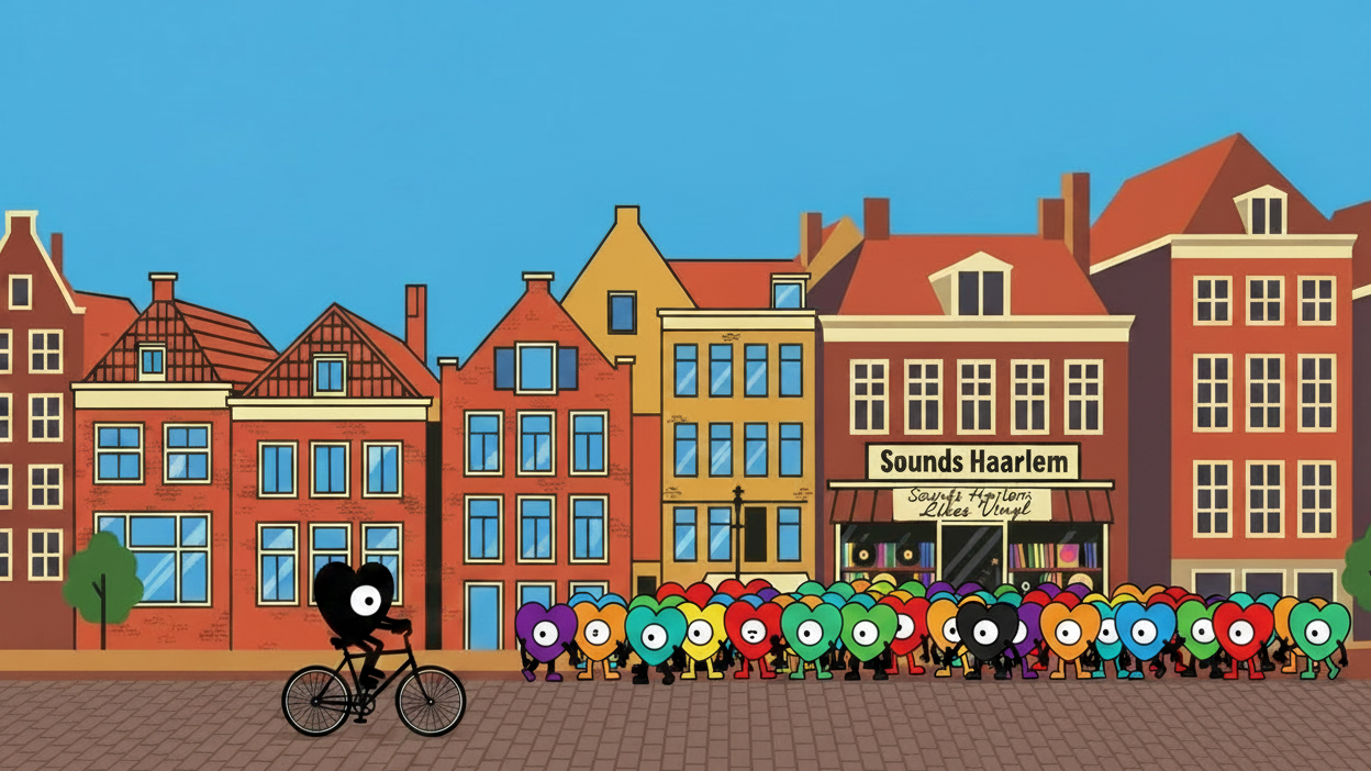 Sounds Haarlem Drukke Rij Banner