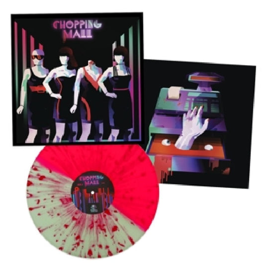 Chuck Cirino - Chopping mall (180gr. Pink & Translucent Green Split W/ Red Splatter, High Quality, Coloured Vinyl LP)