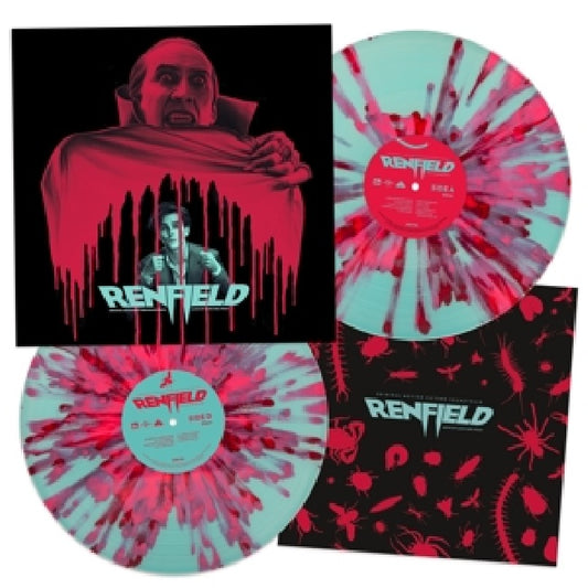 Marco Beltrami - Renfield (180gr. Seaglass Blue W/ Pink & Red Splatter, High Quality, Gatefold Sleeve, Coloured Vinyl LP)