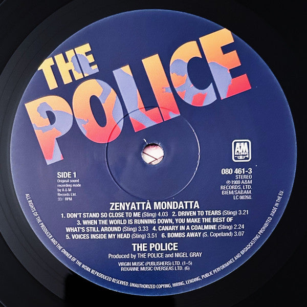 Police, The - Zenyattà Mondatta (180gr., High Quality LP)