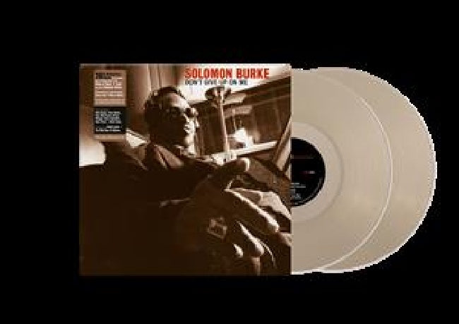 Burke, Solomon - Don't give up on me (.. On Me / Incl. 8 Page Booklet, Transparent, Gatefold Sleeve LP)