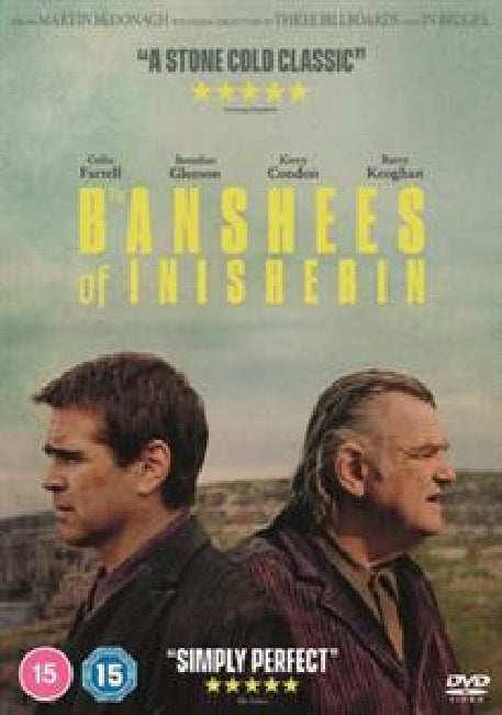 Movie - Banshees of inisherin (Uk Version /Cast: Colin Farrell, Brendan Gleeson DVD movie)