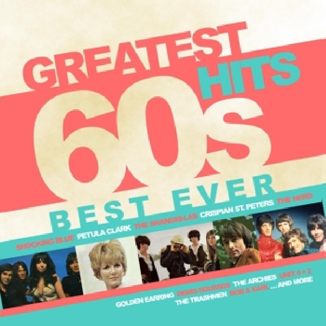 V/A (Various Artists) - Greatest 60s hits best ever (.. Hits Best Ever / 180gr. Turquoise Vinyl, High Quality, Coloured Vinyl LP)
