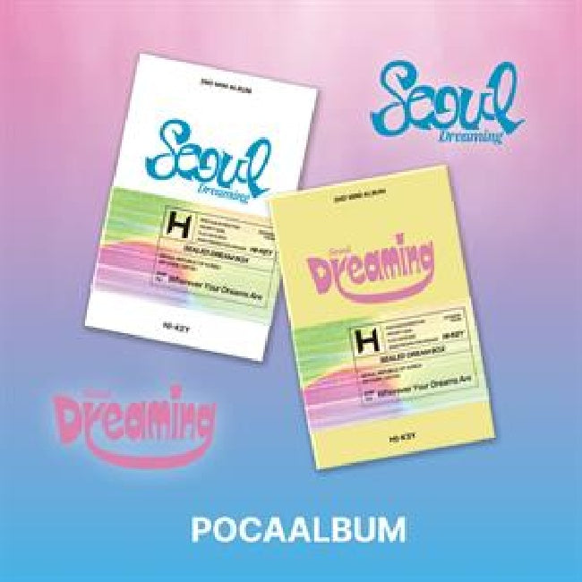 H1-key - Seoul dreaming (2nd Mini Album / Poca Platform Album Version / 2 Vers., Kit Album accessoires)