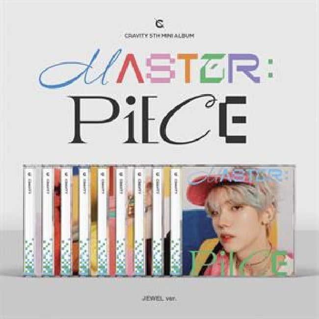 Cravity - Master:piece (5th Mini Album / Jewel Case Version / 9 Random Versions CD)