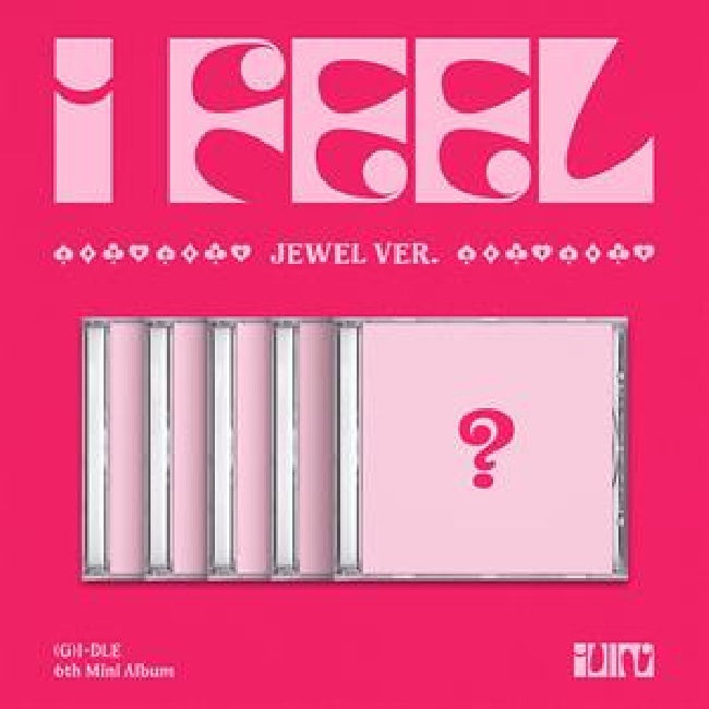 G I-dle - I feel (6th Mini Album / Jewel Case Version / 5 Random Versions CD)
