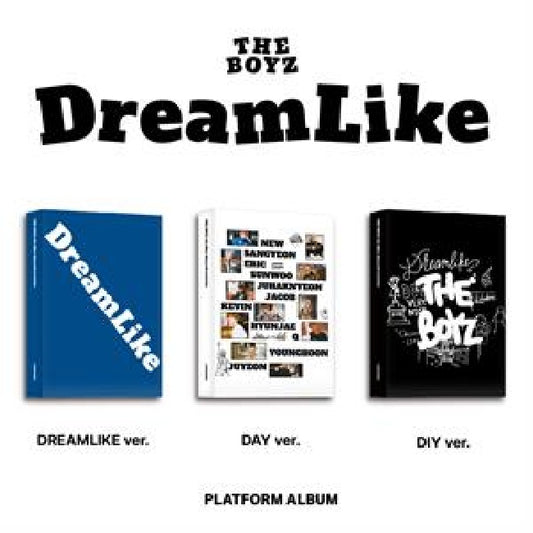 Boyz - Dreamlike (4th Mini Album / Platform Album / 3 Versions, Kit Album accessoires)