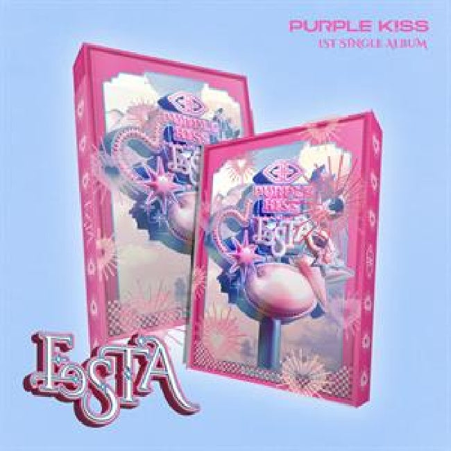Purple Kiss - Festa (1st Single / Main Version / 96p Photobook CD)