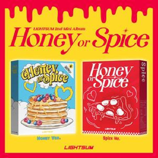 Lightsum - Honey or spice (2nd Mini Album / 2 Versions CD)