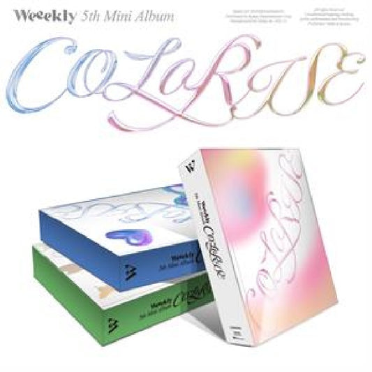 Weeekly - Colorise (5th Mini Album / 96pg. Photobook / 3 Versions CD)