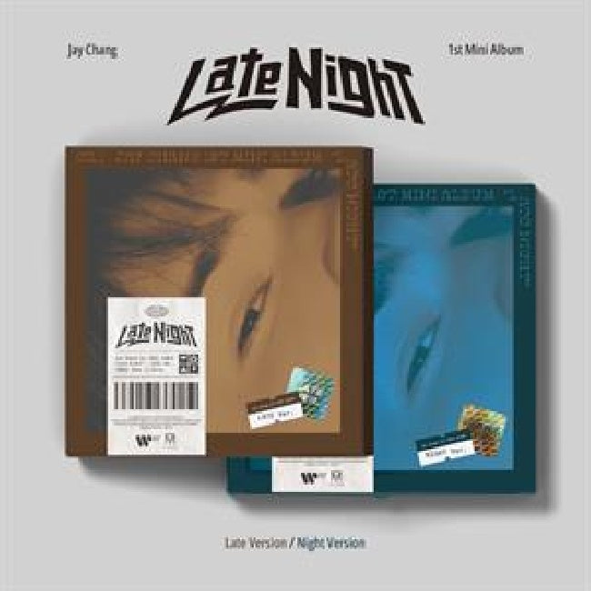 Jay Chang - Late night (1st Mini Album / 48p Photobook / 2 Versions CD)