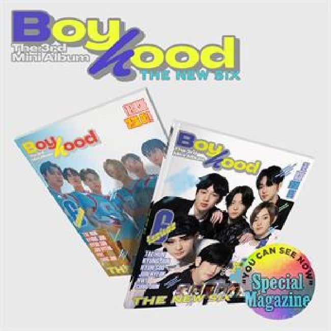 Tnx - Boyhood (3rd Mini Album / 2 Versions CD)