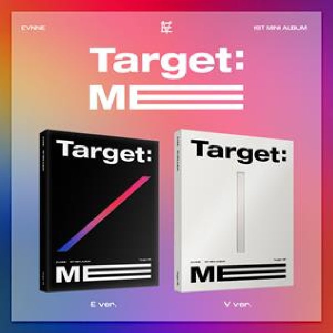 Evnne - Target : me (1st Mini Album / 88pg. Photobook / 2 Versions CD)
