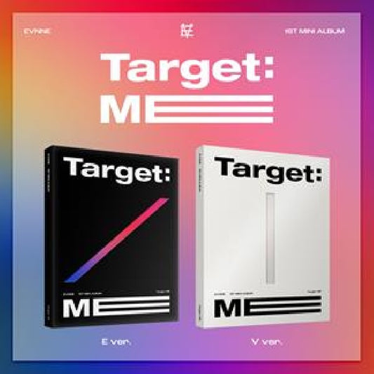 Evnne - Target : me (1st Mini Album / 88pg. Photobook / 2 Versions CD)