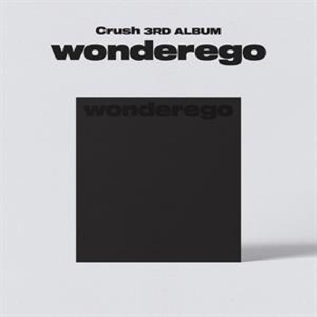 Crush - Wonderego (Vol.3 / 68p Photobook CD)