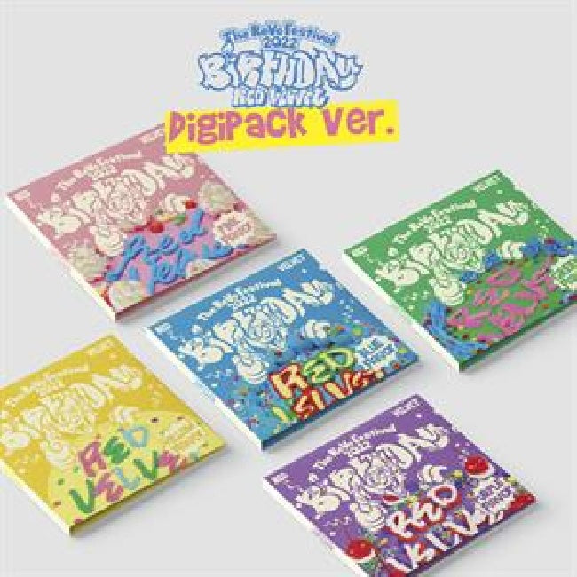Red Velvet - Reve festival 2022 : birthday (.. 2022 : Birthday / 5 Random Version, Digipak CD)
