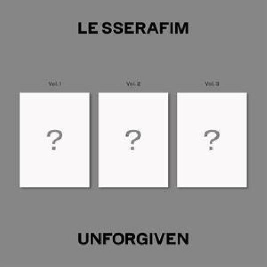 Le Sserafim - Unforgiven (Vol.1 / 128p Photobook / 3 Versions CD)