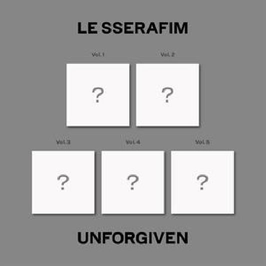 Le Sserafim - Unforgiven (Vol.1 / Compact Version / 5 Random Versions CD)