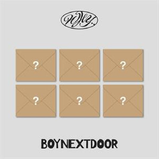 Boynextdoor - Why.. (1st Ep / Letter Version / 6 Random Versions CD)