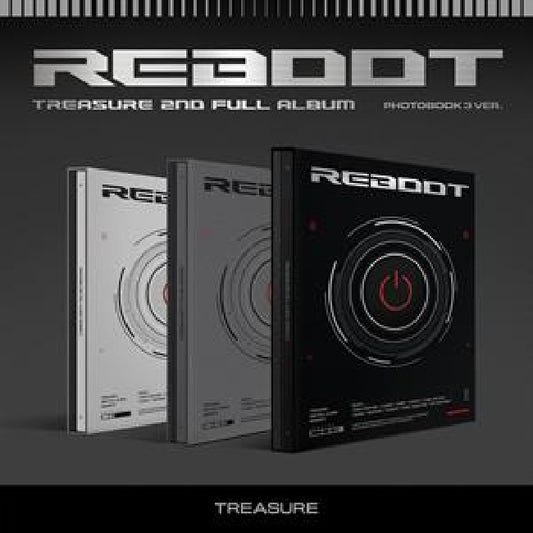 Treasure - Reboot (Vol.2 / 84pg. Photobook / 3 Versions, Photobook CD)