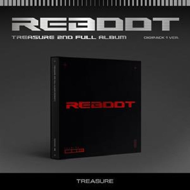 Treasure - Reboot (2nd Full Album, Digipak CD)