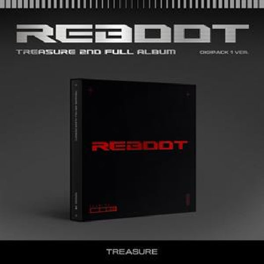Treasure - Reboot (2nd Full Album, Digipak CD)