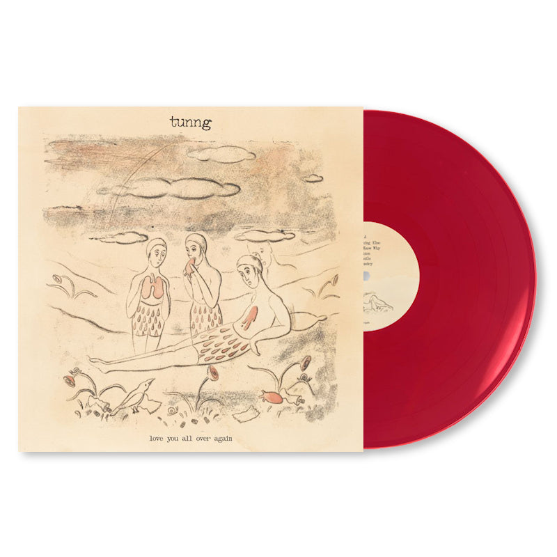Tunng - Love you all over again (heart red) (Red, Coloured Vinyl LP)
