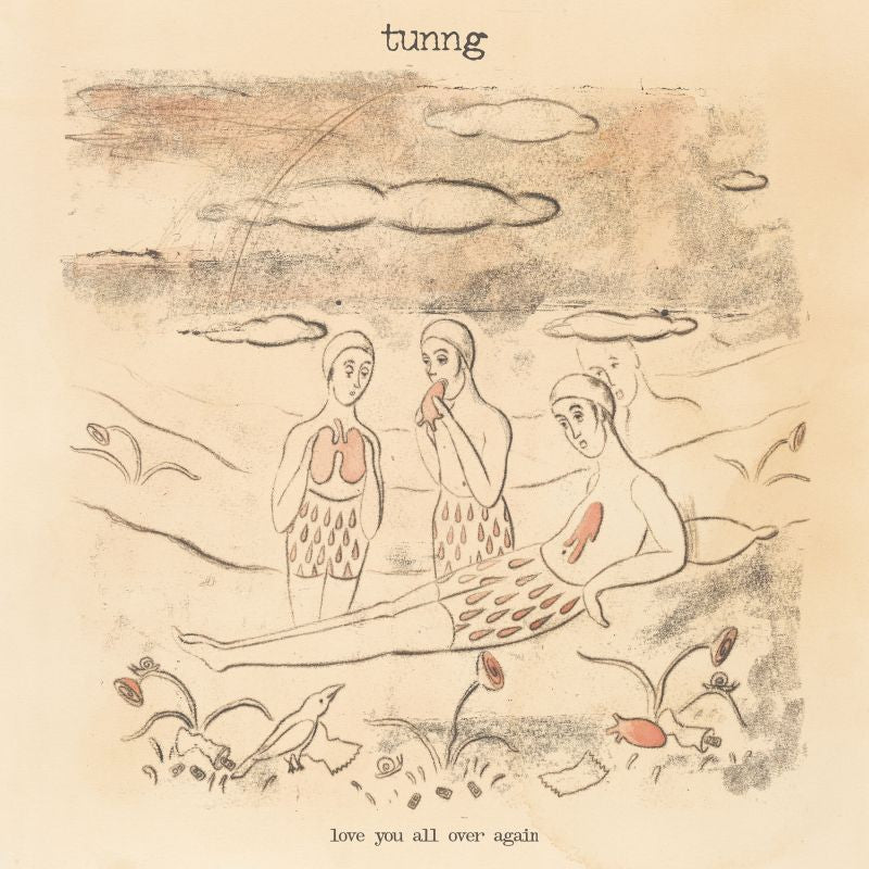 Tunng - Love you all over again (heart red) (Red, Coloured Vinyl LP)